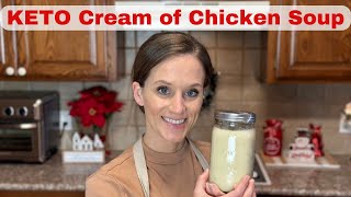 Keto Cream Of Chicken Soup