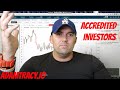 Adam Tracy Explains Accredited Investor Status