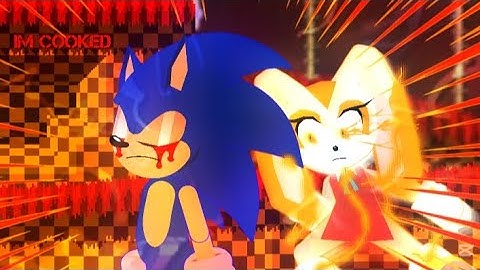 If Cream Lock in against Sonic.EXE (StickNodes animation)