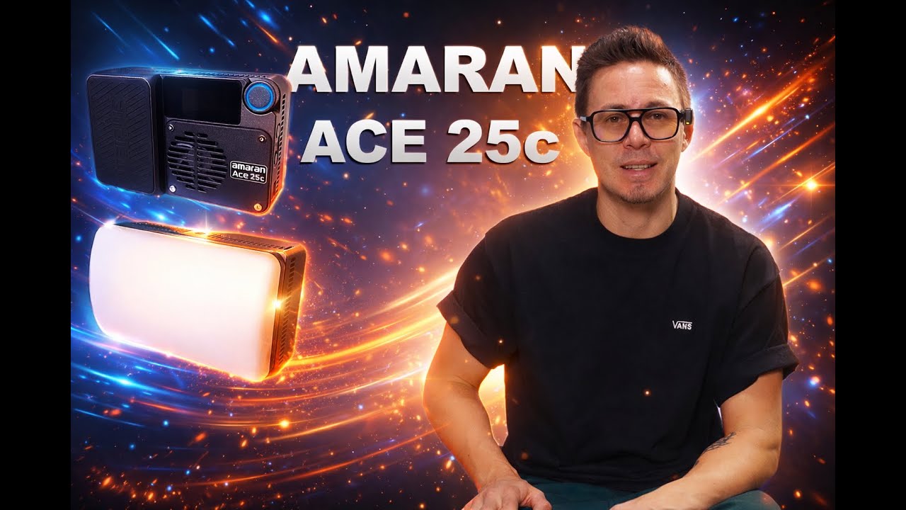 Видео Свет - Amaran ace 25c