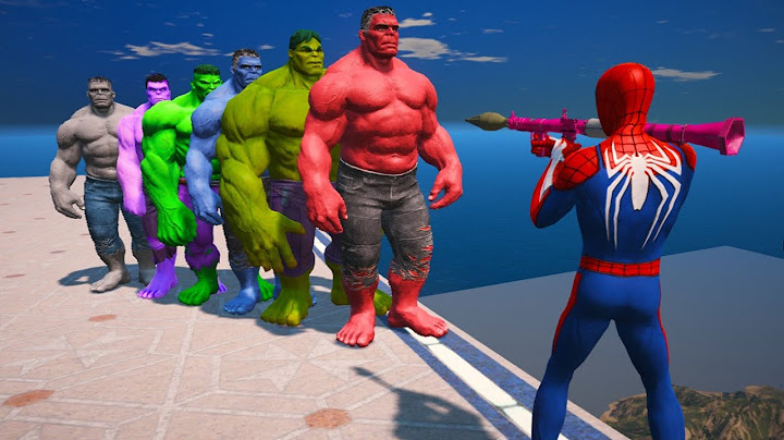 GTA 5 Water Ragdolls Pink Spiderman VS Hulk (Crazy Ragdolls, Euphoria Physics and Fails)