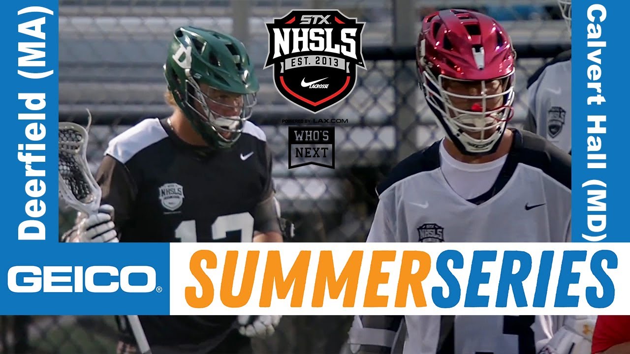 2020 NHSLS Lacrosse - Deerfield (MA) vs. Calvert Hall (MD)