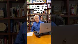 SARAMPION Cuantas dosis de vacuna