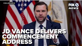 JD Vance delivers commencement address at Air Force Academy