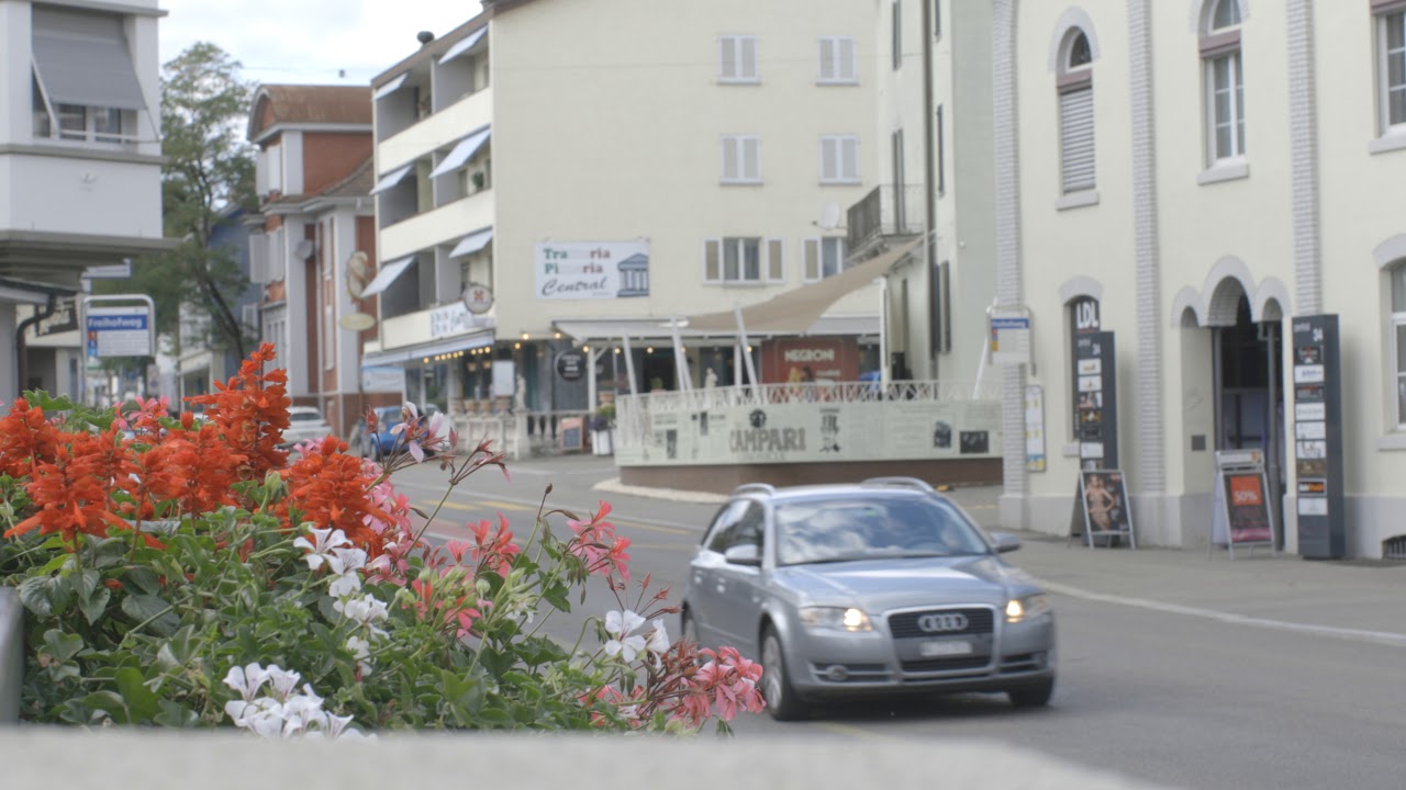 Zentralstrasse Wohlen AG, Switzerland, in DCI 4K