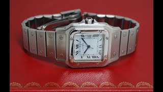 1998 Cartier Santos automatic men's 