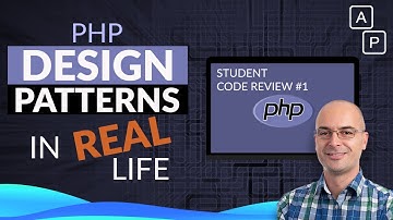 PHP Design Patterns in REAL life - Student code review #1