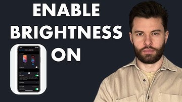 How to Enable Auto-Brightness on iPhone | Save Battery & Eye Comfort 2024