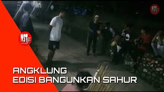 Bangunin Sahur Pake Musik Angklung Versi Kadaung