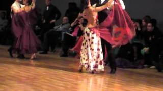 NCDC 2012: Liz and Kiernan's Silver Standard Quickstep QF Side View