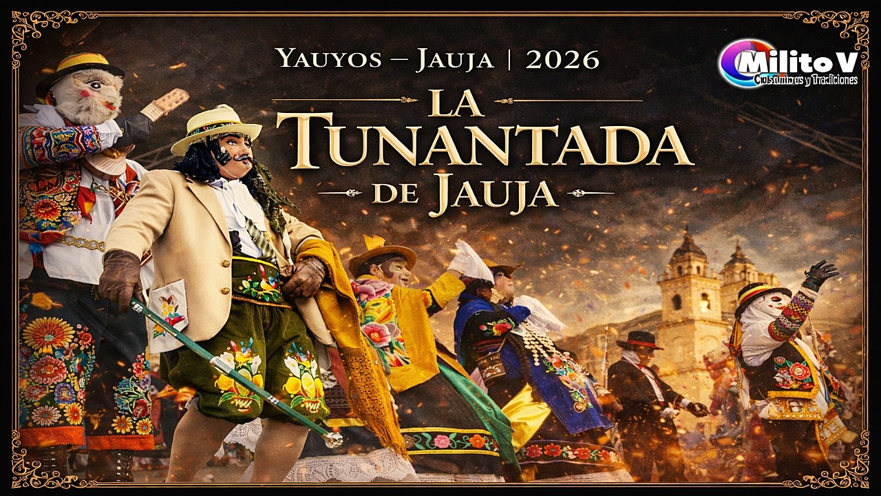 LA TUNANTADA 2026 YAUYOS - JAUJA ( Una de las fiestas más grandes del Valle del Mantaro)
