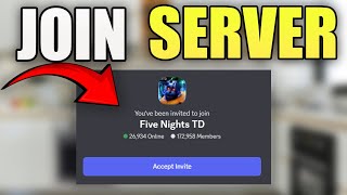 How to Join Five Nights TD Discord Server  screenshot 1