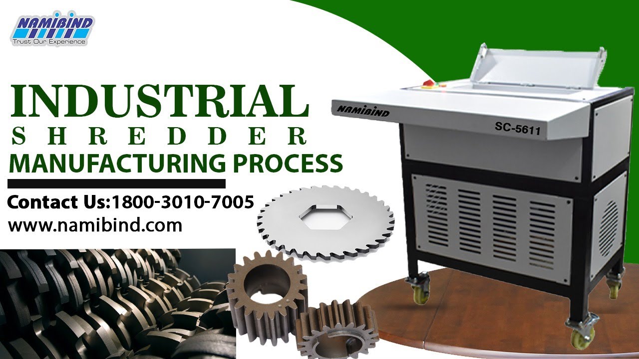 How to make an Industrial Shredder machine DIY (Shredder