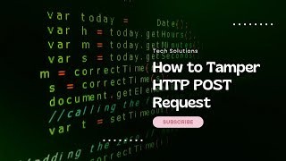 How to Tamper with HTTP POST Data: A Step-by-Step Guide