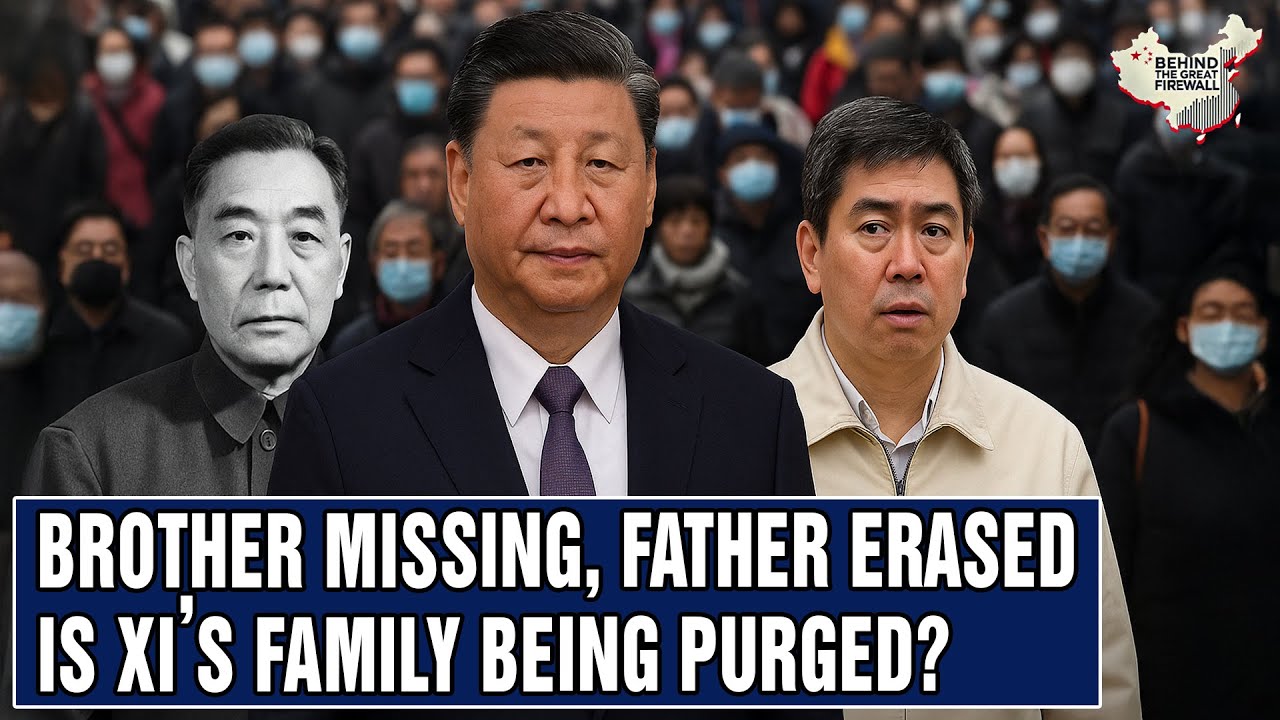 Xi's Younger Brother Missing, Father's Memorial Renamed -- Is the Xi Family in Danger? | 19:02 | Behind The Great Firewall | 2.79K subscribers | 31,883 views | June 2, 2025