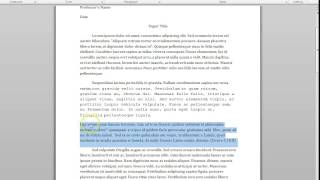 Indenting Block Quotes 2 Ways in Word 2010 (Windows)