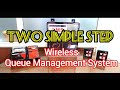 Queue Management System| Wireless & Contactless | token machine Embeded