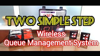 Queue Management System| Wireless & Contactless | token machine Embeded Wealth