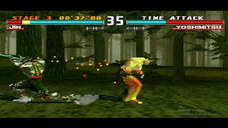 Time attack mode jin khzama tekken 3