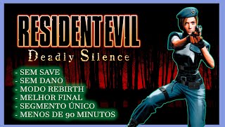 Resident Evil: Deadly Silence - Modo Rebirth - Sem dano / Sem Save / Melhor final - Jill
Então, você joga Resident Evil: Deadly Silence e quer terminar em New game sem armas infinitas? Está com dificuldades e não é um speedrunner? Siga esse guia para se dar bem.
Esse é um guia para todos para terminar Resident Evil: Deadly Silence de uma forma relativamente FÁCIL. Siga o guia e, com um pouco de observação você irá conseguir! Aqui você encontrará algumas estratégias e dicas para que você vença com itens de sobra e espaço para bagunçar um pouco.
Válido para todas as plataformas na versão mais atualizada do jogo. Resident Evil: Deadly Silence - Modo Rebirth - Sem dano / Sem Save / Melhor final - Jill