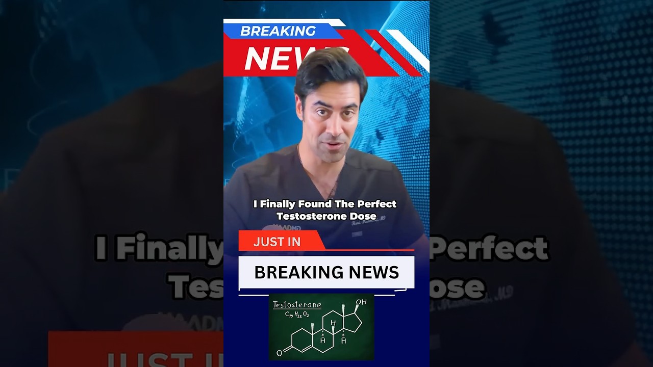 BREAKING NEWS: DOCTOR DISCOVERS PERFECT TESTOSTERONE LEVEL FOR EVERY MAN!!! 🚨