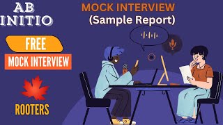 Celebrity Abinitio Mock Interview Report Discussion & Performance Analysis! Profile