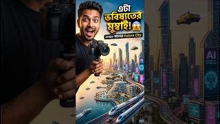 Mumbai 2050 | Future Smart City Transformation | AI Generated Future Mumbai 🇮🇳 #trending #aivideo