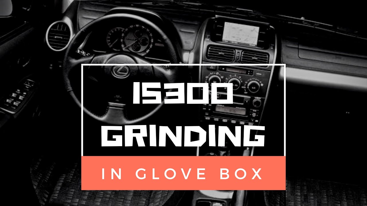 IS300 fixing grinding noise behind glove box dash YouTube