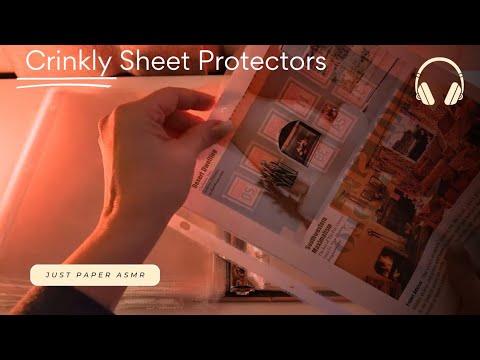 Soothing Sheet Protectors for Sleep, Study and Relaxation -- No Talking