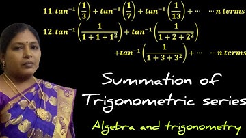 UG MATHEMATICS/SUMMATION OF TRIGONOMETRIC SERIES/DIFFERENCE METHOD/KS UG MATHS