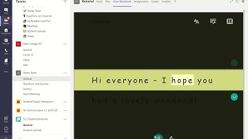 Student - Immersive Reader (OneNote Browser)