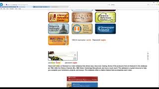 Science Resources on Library Databases
