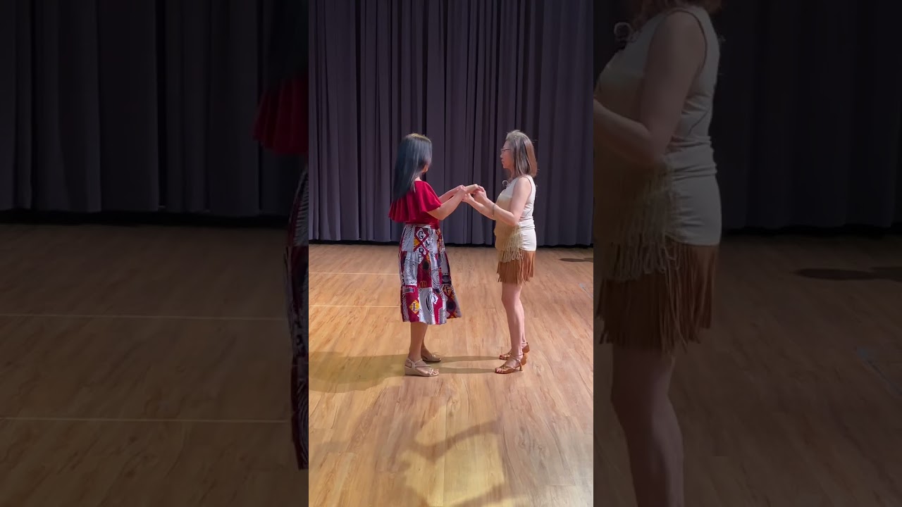 Salsa beginner lesson: Underarm Turn- lead/follow. Bloomington, MN(Ballroom & Latin Dance Club).