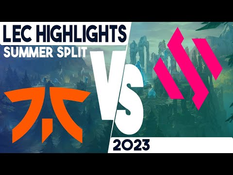 FNC vs BDS Highlights  | LEC Summer 2023 Week 3 Day 1 | Fnatic vs Team BDS