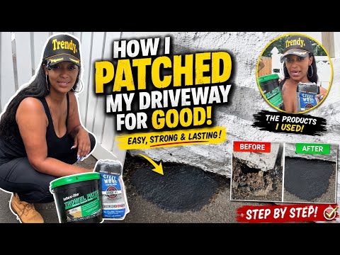 How’d I do ? —- asphalt repair