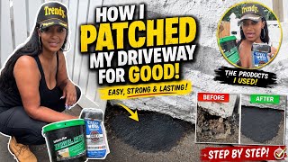 How’d I do ? —- asphalt repair