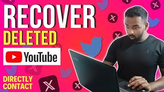 Twitter Method Direct Contact Youtube How To Recover Terminated Youtube Channel