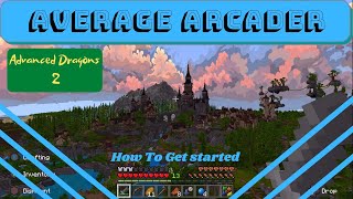 Lets Play minecraft Advanced Dragons 2/Episode 1