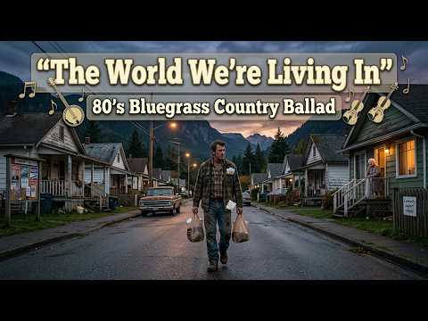 The World We're Living In | 80's Bluegrass Country Ballad |