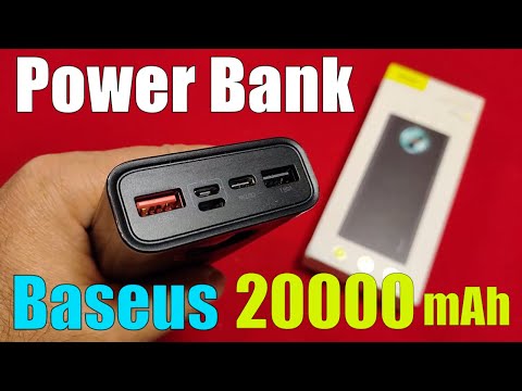 Power Bank Baseus 20000 mAh / Знакомство и краткий обзор