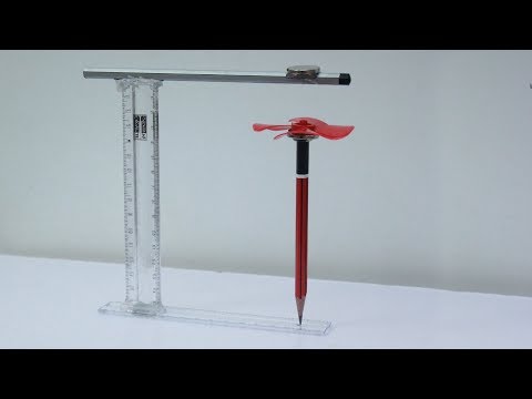 Levitation Pencil Vertical Angle