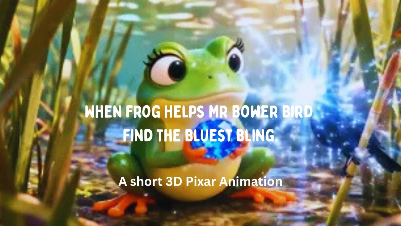 Mr Bower Bird & the Bluest Bling-3D Pixar Short Animation