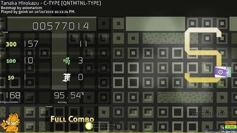 Day 598 of C-TYPE until slideracc is optional in osu! lazer