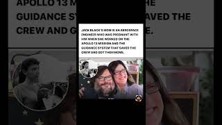 Jack Black’s Mom Helped Save Apollo 13 While Pregnant With Him ❤️#jackblack