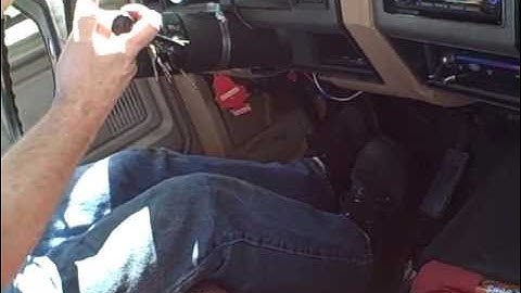 How a 3 speed column shift works. P2