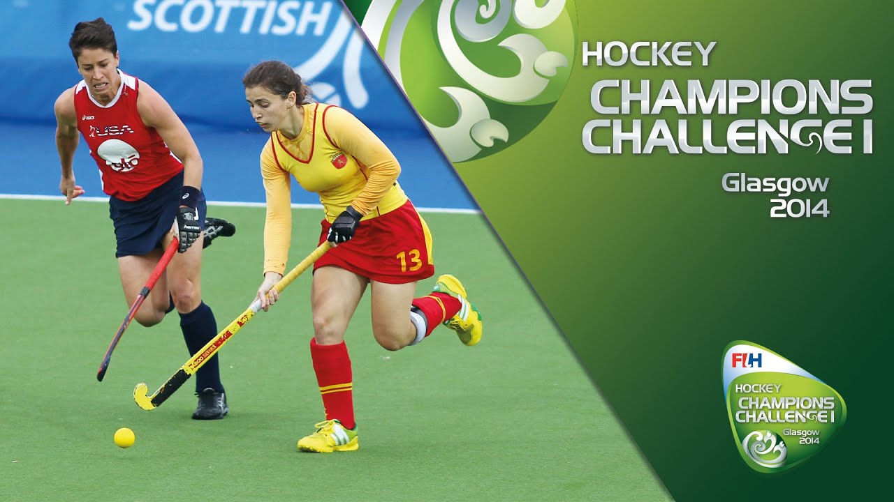 USA v Spain - Women's Champions Challenge 1 - Pool B - Highlights