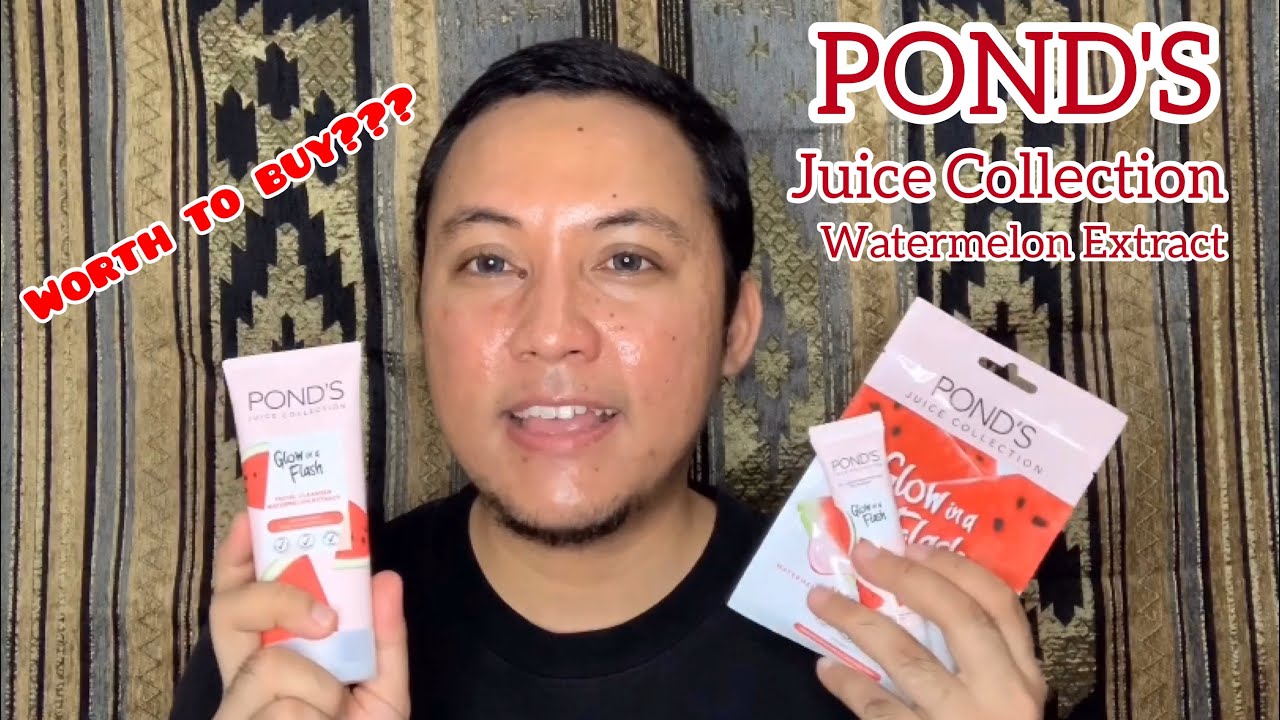 ponds glow in flash moisturizer watermelon