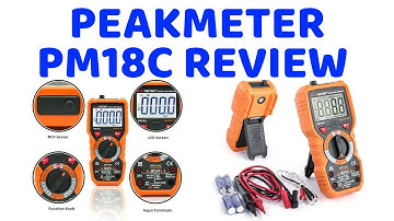 PEAKMETER PM18C | DIGITAL MULTIMETER