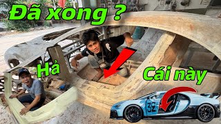 Siêu xe Bugatti Chiron đã được chúng mình làm cái này !