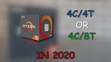 How Much Does Hyper Threading Matter in 2020?|4C/4T vs 4C/8T in Modern Games